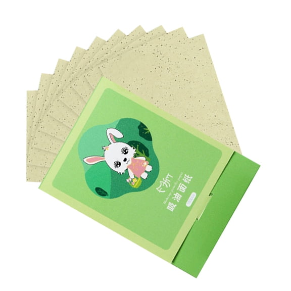 Vogacara 1 caja de papel secante, toallitas absorbentes flexibles para el control de aceite, tipo 4 Type3 NO3 Vogacara CE012203-04B