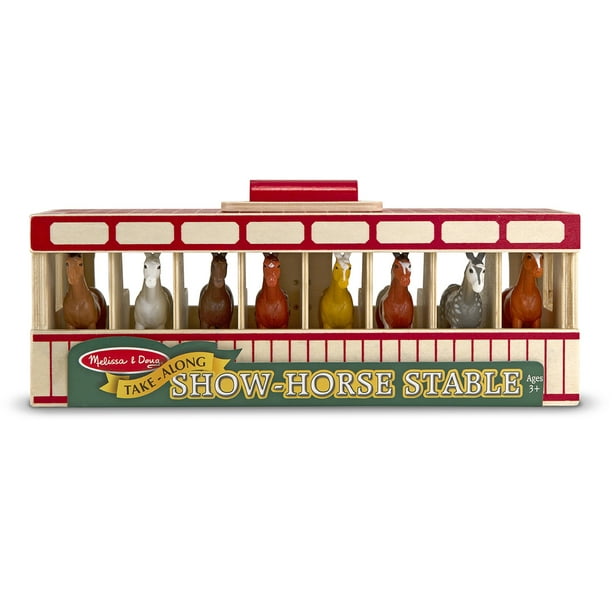 Melissa & Doug TakeAlong ShowHorse Stable
