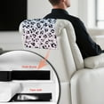 thumbnail image 5 of Xixirimido Cheetah Leopard Pattern Recliner Headrest Protector Leather Non Slip Headrest Covers for Recliners Sofa Headrest Covers Furniture Protector for Home, 2Pcs, 5 of 7