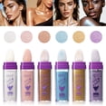 thumbnail image 3 of Julystar Body & Face Highlighter Powder, Sponge-Tip Loose Shimmer Powder, Multi-Use Glitter Highlight for Face, Collarbone & Body, 3 of 10