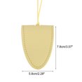 thumbnail image 3 of Unique Bargains 1 Pc Magnetic Glasses Clip Neck Hanging Sunglasses Strap Holder Light Yellow, 3 of 5