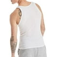 thumbnail image 4 of Hanes Men's 12-Pack FreshIQ ComfortSoft Tanks, White, Large, 4 of 4
