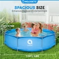 thumbnail image 3 of Avenli Deep Metal Frame Above Ground Swimming Pool 11.9ft x 2.5ft, 3 of 6