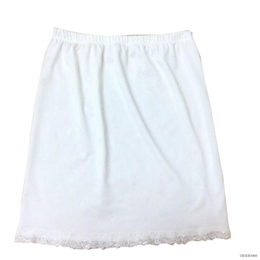 Women Skirt Waist Intimate Half Slip Lady Underskirt Petticoat Half