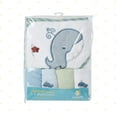 thumbnail image 6 of Spasilk Baby Cotton Terry Hooded Towel & Washcloth Bath Shower Set for Newborns and Infants, 5 Piece Set, Blue Whale, 6 of 7