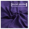 thumbnail image 4 of KeLiang 3 Pieces Purple Oversized Reversible Comforter Set King, Modern Breathable Box Stitched Duvet Insert with 2 Shams, Soft Fluffy All Season Comforter Set with Corner Tabs for Bedroom, Microfiber, 4 of 8