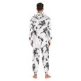 thumbnail image 4 of FORMRS Onesies Pajama for Adults Unisex Hoodie Winter Jumpsuit One Piece Sleepwear, Sizes S-2XL, Football Player Pattern, 4 of 7