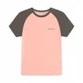 thumbnail image 5 of SAWOBUUN Boys Athletic Performance T-Shirt Kids Quick Dry Raglan Sleeve Crewneck Tee Breathable Color Block Active Top for Sports Running, 5 of 6