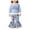 a225-Sky Blue, variant on KPOPLK Toddler Baby Girl Clothes 3 6 9 12 18 24 Months 2t 3t Christmas Print Sweatshirt Flare Pants Outfit Set,Size 2-3 Years
