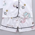 thumbnail image 7 of Caqnni Toddler Girls 2Pcs Cute Flower Summer Outfits Set – Short Sleeve T-Shirt + Pants Gift Set Summer 2Pcs Gift Outfits Set 2Pcs Summer Playwear Beach Outfits 5-6 Years,White, 7 of 7