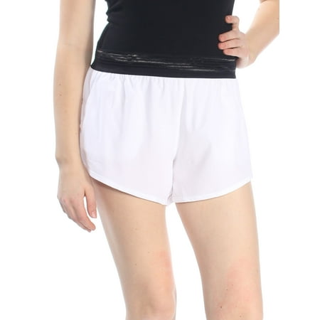 - DKNY Womens White Athletic Short Size: M