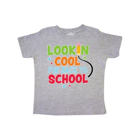 

Inktastic Lookin Cool for Back to School Gift Toddler Boy or Toddler Girl T-Shirt