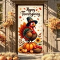 thumbnail image 5 of Thanksgiving Party Decorations Door Cover, Happy Thanksgiving Front Door Banner Fall Harvest Turkey Themed Porch Sign Hanging Backdrop for Indoor Outdoor Party Supplies 71x35 Inch, 5 of 6