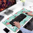 thumbnail image 2 of Long Mouse Pads for Desk,Bull Terrier Dog and Flower Florals Desk Mats on Top Of Desks, Desk Mouse Pad Extra Large with 3mm Non-Slip Base and Stitched Edge for Gaming,Office,Work,Home 31.5"x15.7", 2 of 6