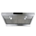 thumbnail image 3 of Crown Hotte de Cuisinière en Acier Inoxydable 30 Pouces 800 CFM avec Télécommande, 3 of 11