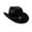 Black, variant on Casual Western Cowboy Hat Big Brim Photo Props Cosplay Fancy Dress Costume Sun Hats for Women Men ,Teens ,Outdoor ,Hiking, Camping White