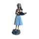 thumbnail image 4 of Muñeca hawaiana para salpicadero, muñeca en miniatura para salpicadero, figura hawaiana de resina, recuerdo decorativo de 6,3 "para adorno, decoración falda azul, 4 of 8