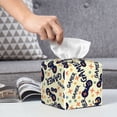 thumbnail image 6 of Naloa Game Controller Tissue Box CoverLeather Tissue Holder Square Facial Tissue Case Facial Paper Organizer Dispenser for Bathroom, Vanity Countertop, Tabletop, Car, 6 of 8