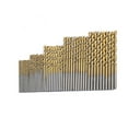 thumbnail image 4 of OATIPHO 50Pcs Hss Drill Bits Set Titanium Coated for Accurate Wood Plastic Metal Holes, 4 of 8