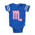 thumbnail image 1 of CafePress - Pink Zodiac Scorpio - Cute Infant Baby Football Bodysuit, 1 of 1
