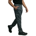 thumbnail image 3 of 2-PACK Chef Code Modern Fit Chef Cargo Pants with Wide Elastic Waist and Zipper Fly, 3 of 5