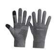 thumbnail image 2 of Guantes de invierno para montar a caballo, cálidos, cómodos, transpirables y multifuncionales. Gris, 2 of 8