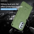 thumbnail image 2 of Super Shock Resistant for Motorola Moto G51 5G Case,Heavy Duty Shockproof Military Grade Drop Tested Case Super Sturdy Bumper Rugged Hard Phone Cover for Motorola Moto G51 5G HD Green, 2 of 14