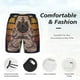 thumbnail image 3 of Balery Pug dog Yoga Bañador para hombre, shorts de playa de secado rápido con entrepierna y forro de compresión-Small, 3 of 6