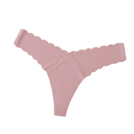 AherBiu Womens Thongs Seamless Ladies Underwear Panties Yoga Sportswear Panty