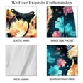 thumbnail image 4 of luoweisi Men's Beach Shorts Quick Dry Swim Trunks with Mesh Lining Alpaca XL, 4 of 5