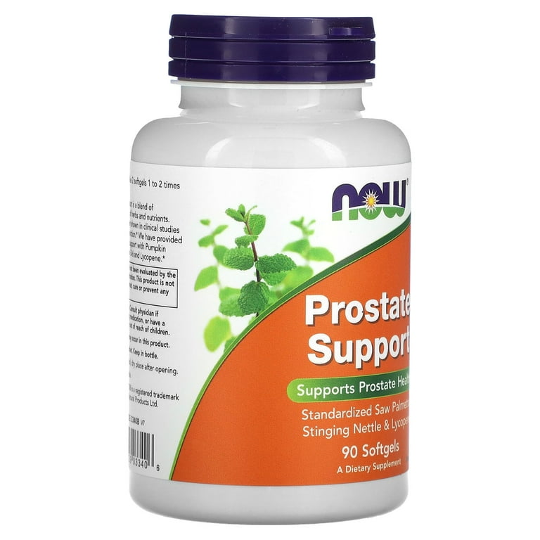 NOW Foods Prostate Health Support Supplement, Potent Formula