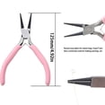 thumbnail image 6 of pink anti slip jewelry pliers For DIY jewelry productio* K9S4 L3R2 L8Q1, 6 of 7