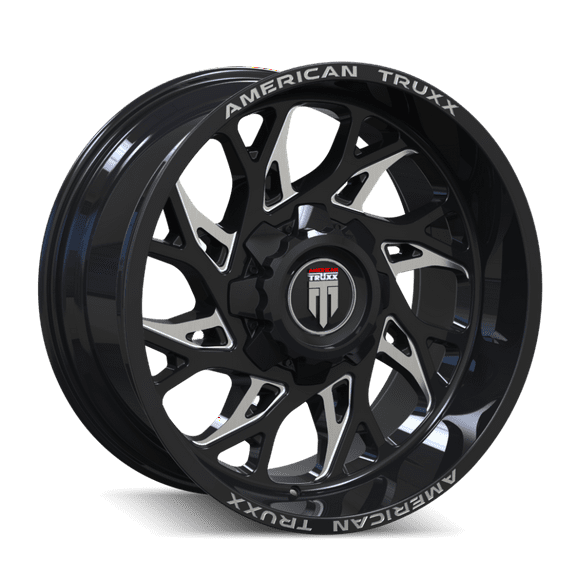 American Truxx Destiny-At1913 24X14 8X165.1 -76Et 125.2Cb Black/Machined