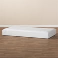 thumbnail image 4 of Baxton Studio Renata Tiroir-Lit en Bois Blanc Format Simple, 4 of 6