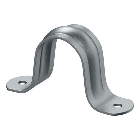 ProLine Pipe Strap 2-Hole Galvanized Steel - Durable - 4 Pack, 2 In
