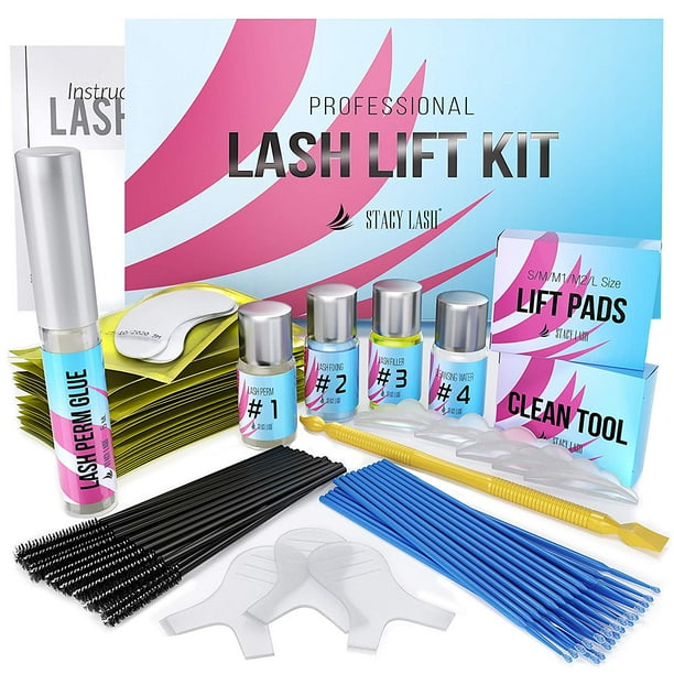 Stacy Lash Lift Kit - Professional Salon Eyelash Perm Curling Lotion ...