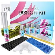 Stacy Lash Lift Kit - Professional Salon Eyelash Perm Curling Lotion & Liquid Full Lifting Set - Eyelash Perming Wave Curling Semi-Permanent