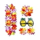 thumbnail image 1 of Conjunto De 2 Collares Hawaianos Para Disfraz De Playa Para Mujer, Vestido Elegante, Decoración, Diadema, Multicolor, 1 of 8