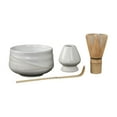 thumbnail image 3 of 4 Pieces Matcha Set Tea Ceremony Matcha Scoops Bamboo Whisk Tea Making Tools Tea white, 3 of 8