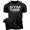 T-Shirt Silver On Black, variant on Gymish Lifestyle Workout T-Shirt for Men – Funny Gym Shirt, Lifting Tee, Deadlift Shirt, Heather Grey, Small