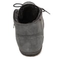 thumbnail image 4 of Minnetonka Men’s Torrey Suede Slipper Boots, Charcoal, 13 M US, 4 of 6