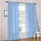 thumbnail image 2 of Cortinas transparentes para ventana, 2 paneles, de gasa, que filtran la luz, para dormitorio, sala de estar, habitación infantil, cocina y patio., 2 of 5