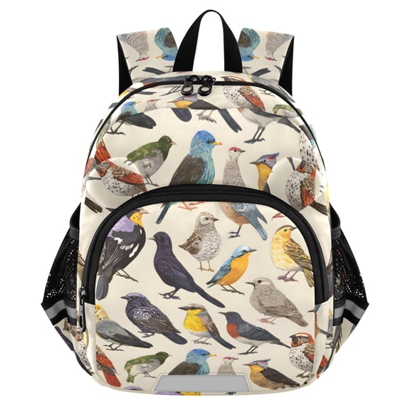ALAZA Various Birds Mini Backpack School Bookbag Age 3-7 Medium