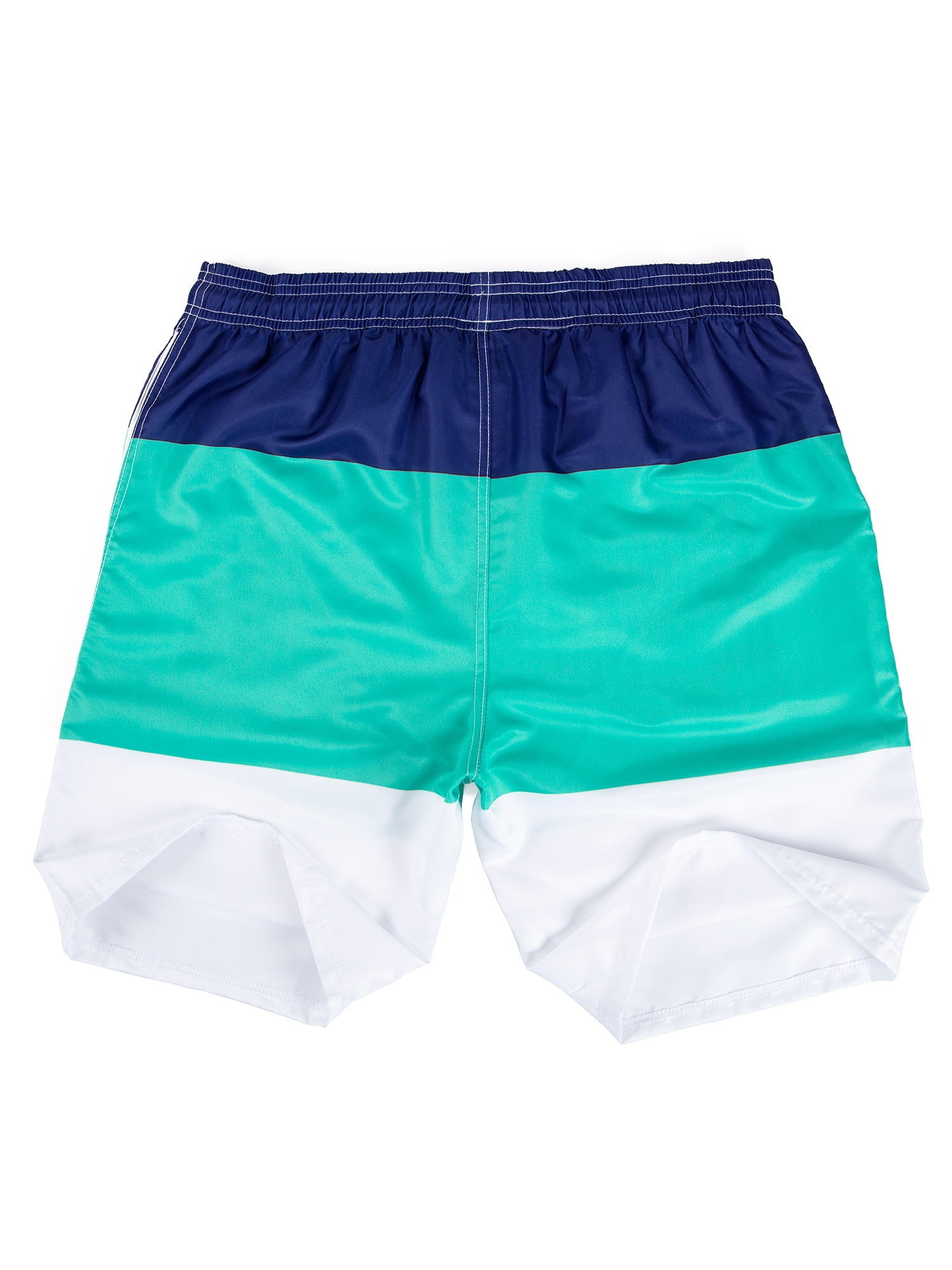 Mens Quick Dry Beach Shorts Hawaiian Swim Trunks Summer Board Shorts with Mesh Lining Swimwear Bathing Suits
