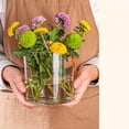 thumbnail image 3 of Flower Bucket, Modern Small Ice Bucket Clear  for Decoration, 3 of 8