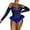 Blue, variant on NMMUED Bodysuits for Women, Sequin Bodysuit, Sparkly Bodysuit for Women, Strapless Bodysuit, Party Outfits for Women, Black L