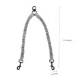 thumbnail image 3 of STRANDCHIC Ergonomic Grey Dog Leash Double Handle Reflective Leash Strong for Pet Control, 3 of 8