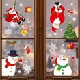 thumbnail image 1 of Christmas Window Snowflake Clings Sticker Ceiling Decoration Double-Side Removable Window Decals for Party Holiday Supplies, 1 of 5