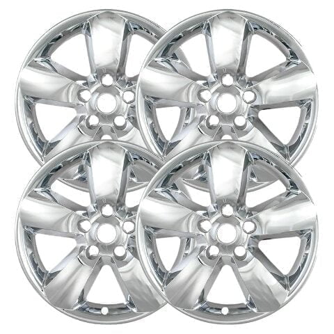 Set of 4 20 inch Chrome Wheel Skins Covers compatible with 13-24 Ram 1500 Classic 2500 3500 SLT Laramie Big Horn Tradesman Rebel Express Lone Star Limited Sport Outdoorsman Impostors