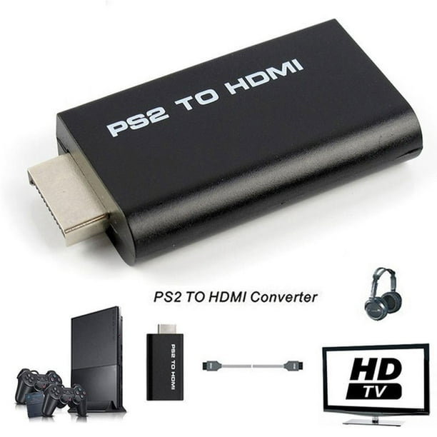 Hdmi Adapter Ps 2 To Hdmi Cable Ps2 To Hdmi Converter Audio Video Output  Adapter 